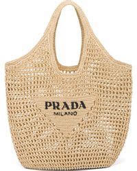 borsa da spiaggia prada|farfetch borse prada donna.